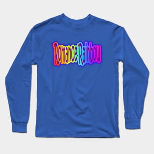 Romance Rainbow Neon Retro Long Sleeve T-Shirt